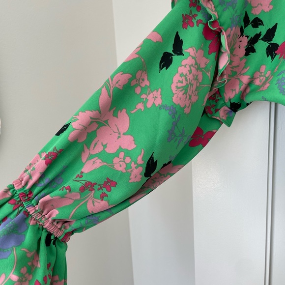 MISA Los Angeles Amalya Dress in Peony Floral Mini - Picture 7 of 10